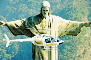 Կայծակը Բրազիլիայում վնասել է Հիսուս Քրիստոսի հայտնի արձանը